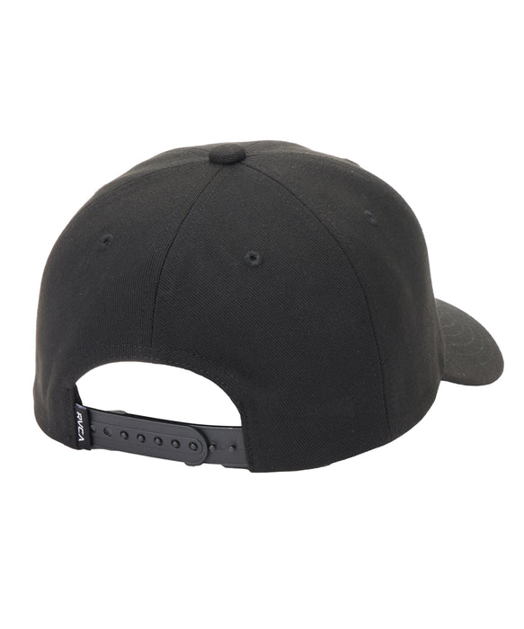 RVCA メンズ ROUND CURB SNAP BACK キャップ 【2026年秋冬モデル】 BLK / F