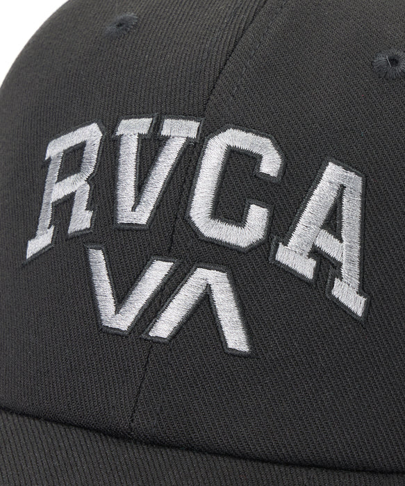 RVCA メンズ ROUND CURB SNAP BACK キャップ 【2026年秋冬モデル】 BLK / F