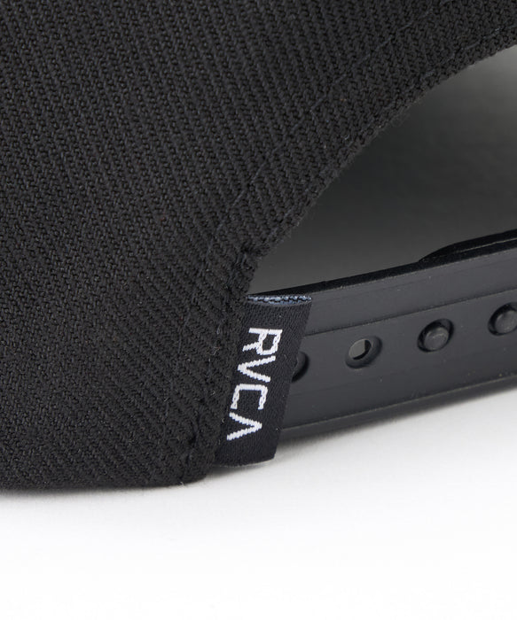 RVCA メンズ ROUND CURB SNAP BACK キャップ 【2026年秋冬モデル】 BLK / F