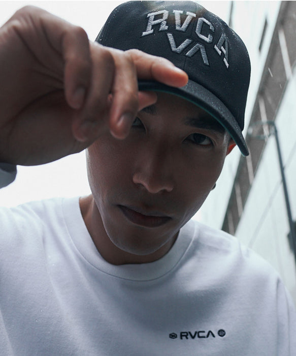 RVCA メンズ ROUND CURB SNAP BACK キャップ 【2026年秋冬モデル】