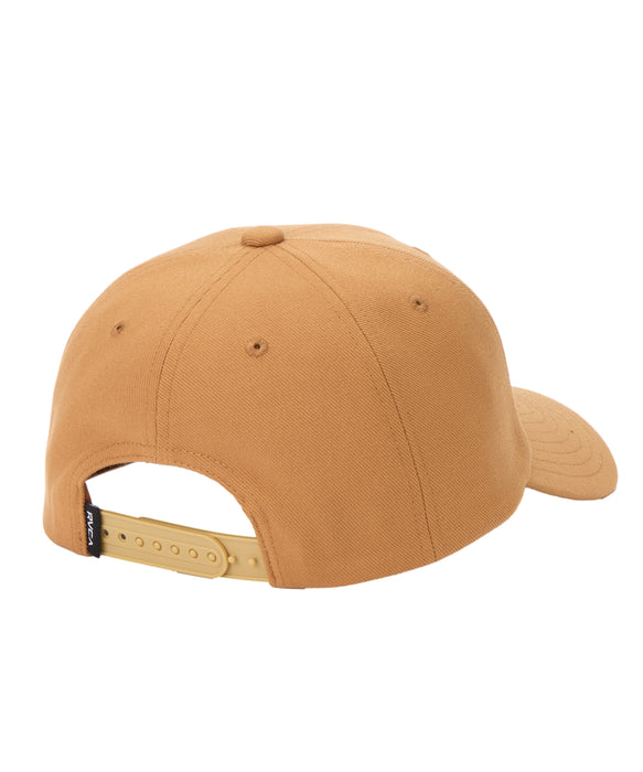 RVCA メンズ ROUND CURB SNAP BACK キャップ 【2026年秋冬モデル】 MOC / F