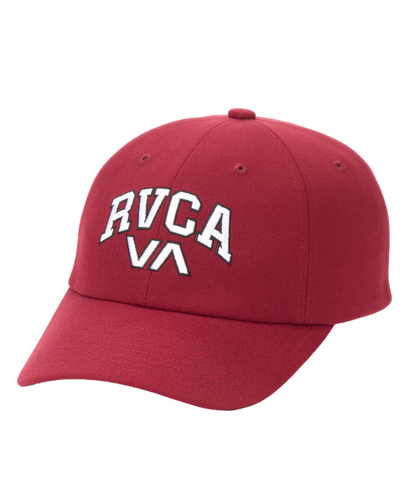 RVCA メンズ ROUND CURB SNAP BACK キャップ 【2026年秋冬モデル】 RED / F