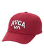 RVCA メンズ ROUND CURB SNAP BACK キャップ 【2026年秋冬モデル】 RED / F