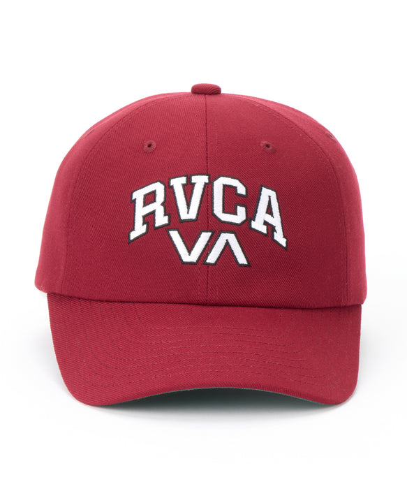 RVCA メンズ ROUND CURB SNAP BACK キャップ 【2026年秋冬モデル】 RED / F