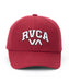 RVCA メンズ ROUND CURB SNAP BACK キャップ 【2026年秋冬モデル】 RED / F