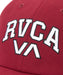 RVCA メンズ ROUND CURB SNAP BACK キャップ 【2026年秋冬モデル】 RED / F