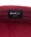 RVCA メンズ ROUND CURB SNAP BACK キャップ 【2026年秋冬モデル】 RED / F