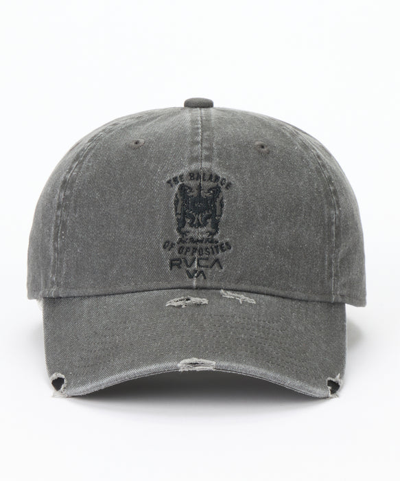 RVCA メンズ EMBLEM CUSTOM CAP キャップ 【2026年秋冬モデル】 BLK / F