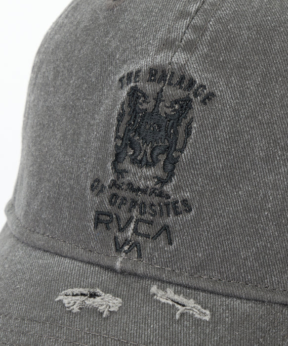 RVCA メンズ EMBLEM CUSTOM CAP キャップ 【2026年秋冬モデル】 BLK / F