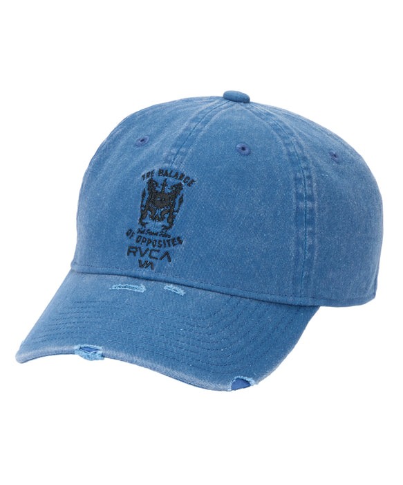 RVCA メンズ EMBLEM CUSTOM CAP キャップ 【2026年秋冬モデル】 BLU / F
