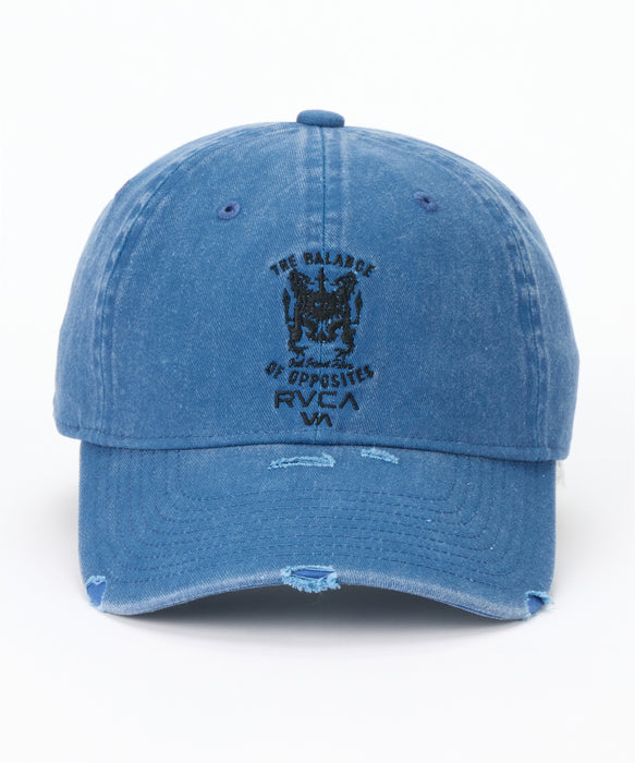 RVCA メンズ EMBLEM CUSTOM CAP キャップ 【2026年秋冬モデル】 BLU / F