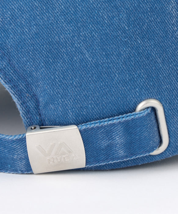 RVCA メンズ EMBLEM CUSTOM CAP キャップ 【2026年秋冬モデル】 BLU / F