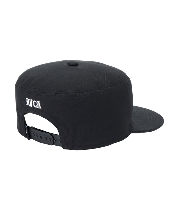 RVCA メンズ VA PILLBOX SNAP BACK キャップ 【2026年秋冬モデル】 BLK / F