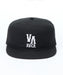 RVCA メンズ VA PILLBOX SNAP BACK キャップ 【2026年秋冬モデル】 BLK / F