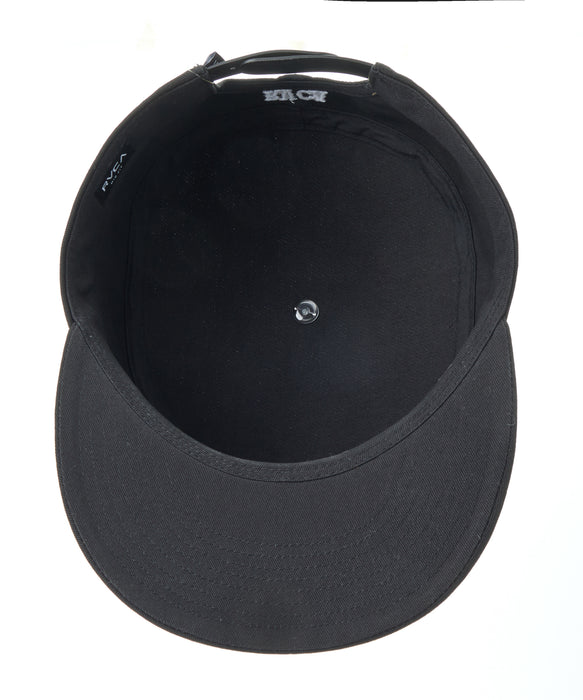 RVCA メンズ VA PILLBOX SNAP BACK キャップ 【2026年秋冬モデル】 BLK / F