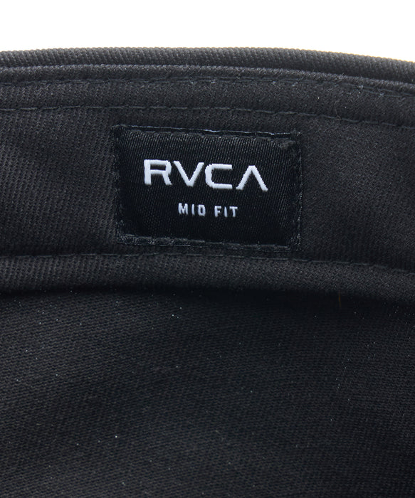 RVCA メンズ VA PILLBOX SNAP BACK キャップ 【2026年秋冬モデル】 BLK / F