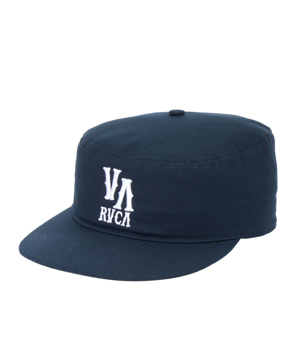 RVCA メンズ VA PILLBOX SNAP BACK キャップ 【2026年秋冬モデル】 NVY / F