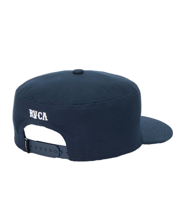RVCA メンズ VA PILLBOX SNAP BACK キャップ 【2026年秋冬モデル】 NVY / F
