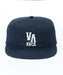 RVCA メンズ VA PILLBOX SNAP BACK キャップ 【2026年秋冬モデル】 NVY / F