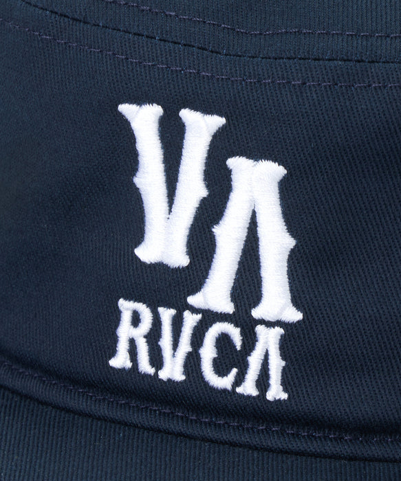 RVCA メンズ VA PILLBOX SNAP BACK キャップ 【2026年秋冬モデル】 NVY / F