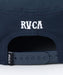 RVCA メンズ VA PILLBOX SNAP BACK キャップ 【2026年秋冬モデル】 NVY / F