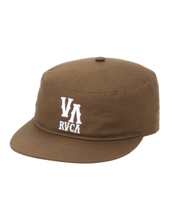 RVCA メンズ VA PILLBOX SNAP BACK キャップ 【2026年秋冬モデル】 OLV / F