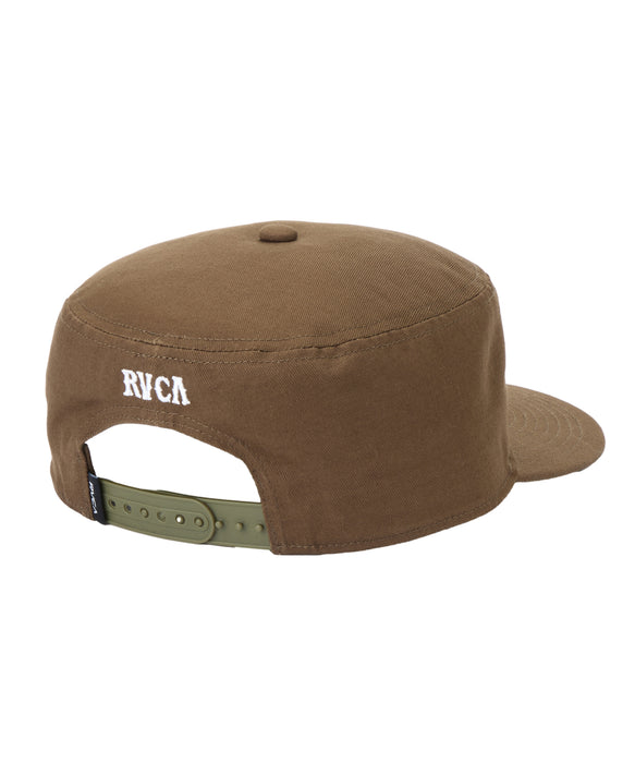RVCA メンズ VA PILLBOX SNAP BACK キャップ 【2026年秋冬モデル】 OLV / F