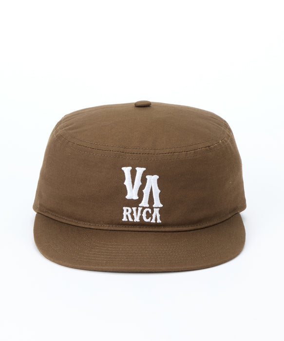 RVCA メンズ VA PILLBOX SNAP BACK キャップ 【2026年秋冬モデル】 OLV / F