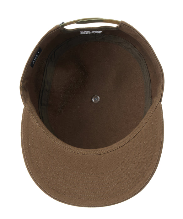 RVCA メンズ VA PILLBOX SNAP BACK キャップ 【2026年秋冬モデル】 OLV / F