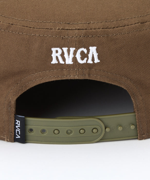 RVCA メンズ VA PILLBOX SNAP BACK キャップ 【2026年秋冬モデル】 OLV / F
