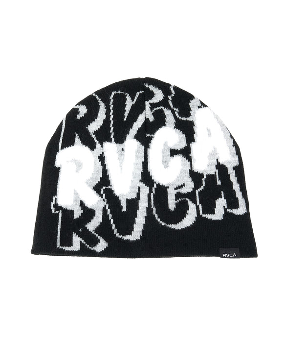 RVCA メンズ JQ SINGLE BEANIE ビーニー 【2026年秋冬モデル】 BLK / F