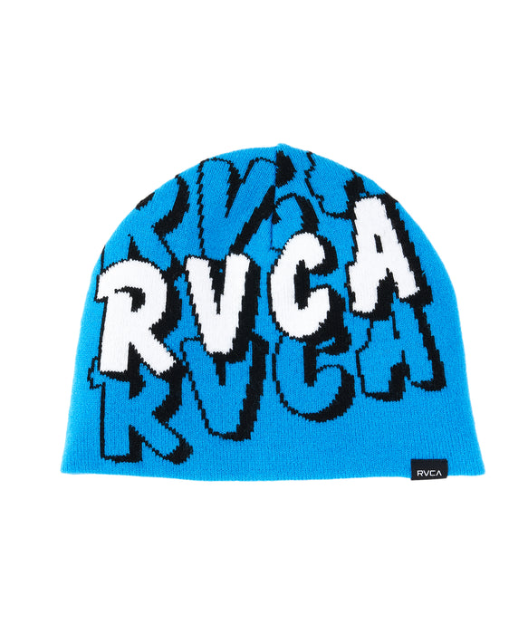RVCA メンズ JQ SINGLE BEANIE ビーニー 【2026年秋冬モデル】 BLU / F