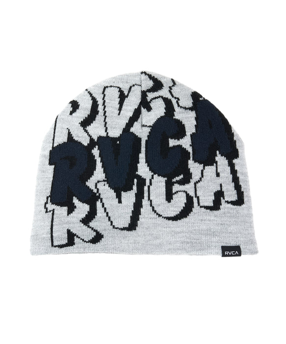 RVCA メンズ JQ SINGLE BEANIE ビーニー 【2026年秋冬モデル】 GRY / F