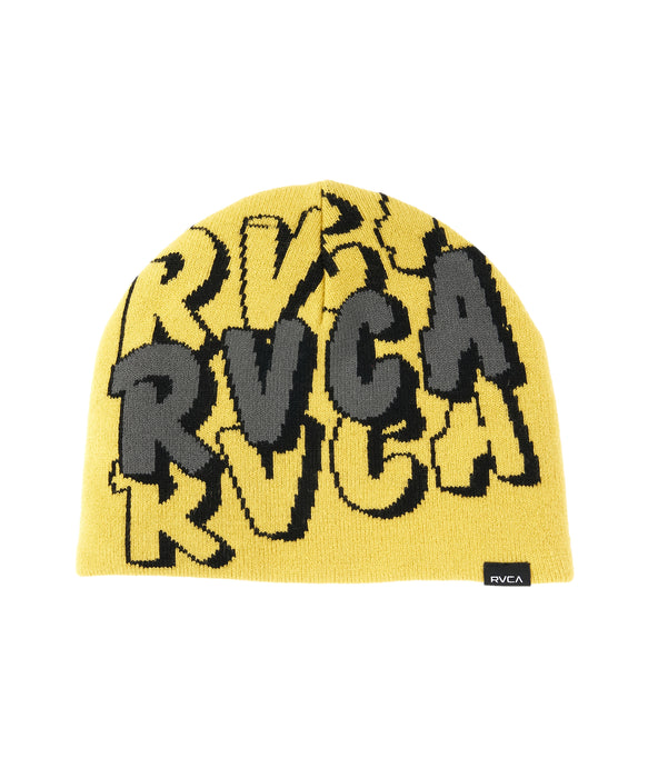 RVCA メンズ JQ SINGLE BEANIE ビーニー 【2026年秋冬モデル】 YLW / F