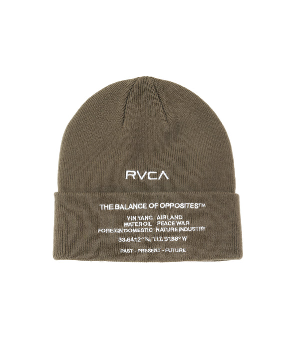 RVCA メンズ SIGNAL BEANIE ビーニー 【2026年秋冬モデル】