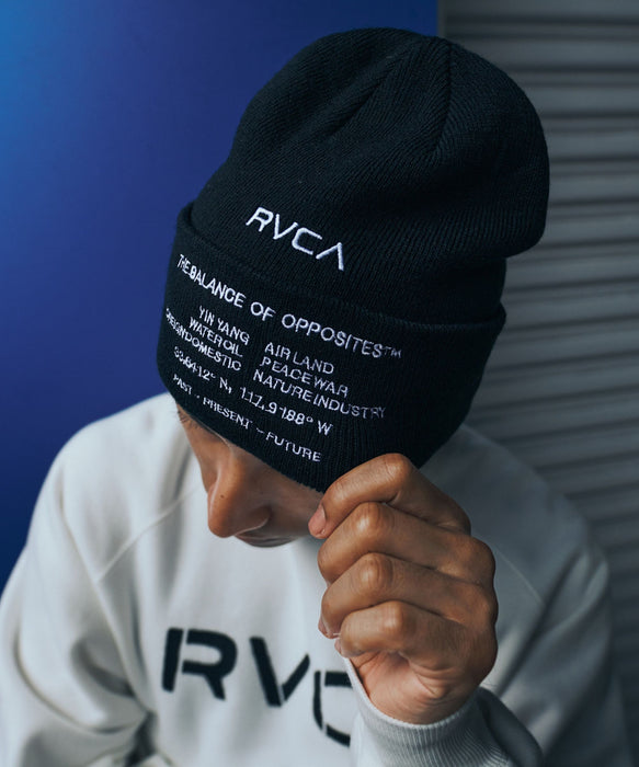 RVCA メンズ SIGNAL BEANIE ビーニー 【2026年秋冬モデル】