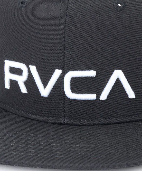 RVCA メンズ RVCA TWILL SNAPBACKⅡ キャップ 【2026年秋冬モデル】 BLK / F