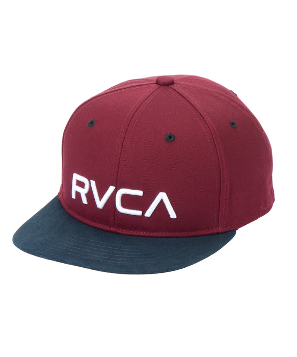 RVCA メンズ RVCA TWILL SNAPBACKⅡ キャップ 【2026年秋冬モデル】 RED / F