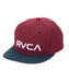 RVCA メンズ RVCA TWILL SNAPBACKⅡ キャップ 【2026年秋冬モデル】 RED / F