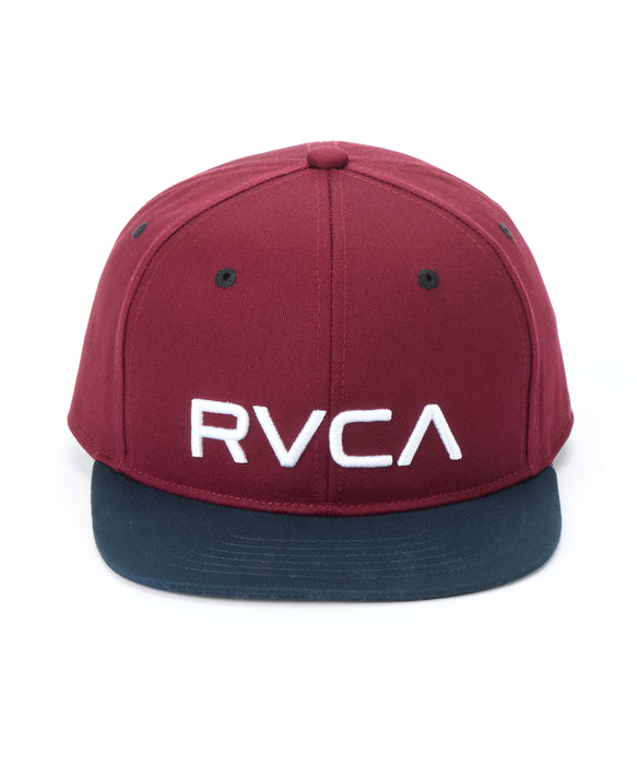 RVCA メンズ RVCA TWILL SNAPBACKⅡ キャップ 【2026年秋冬モデル】 RED / F