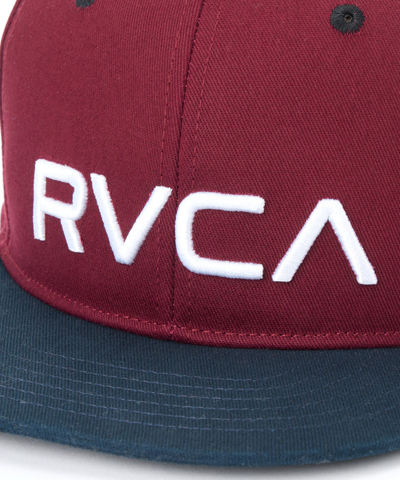 RVCA メンズ RVCA TWILL SNAPBACKⅡ キャップ 【2026年秋冬モデル】 RED / F