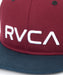 RVCA メンズ RVCA TWILL SNAPBACKⅡ キャップ 【2026年秋冬モデル】 RED / F