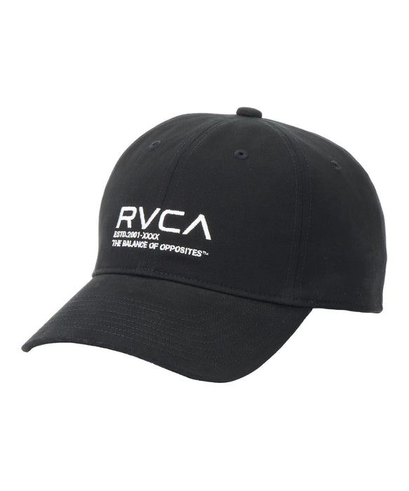 RVCA メンズ BALANCE CREST CAP キャップ 【2026年秋冬モデル】 BLK / F