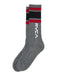 RVCA メンズ BALANCE SOX ソックス 【2026年秋冬モデル】 GRY / F