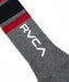 RVCA メンズ BALANCE SOX ソックス 【2026年秋冬モデル】 GRY / F