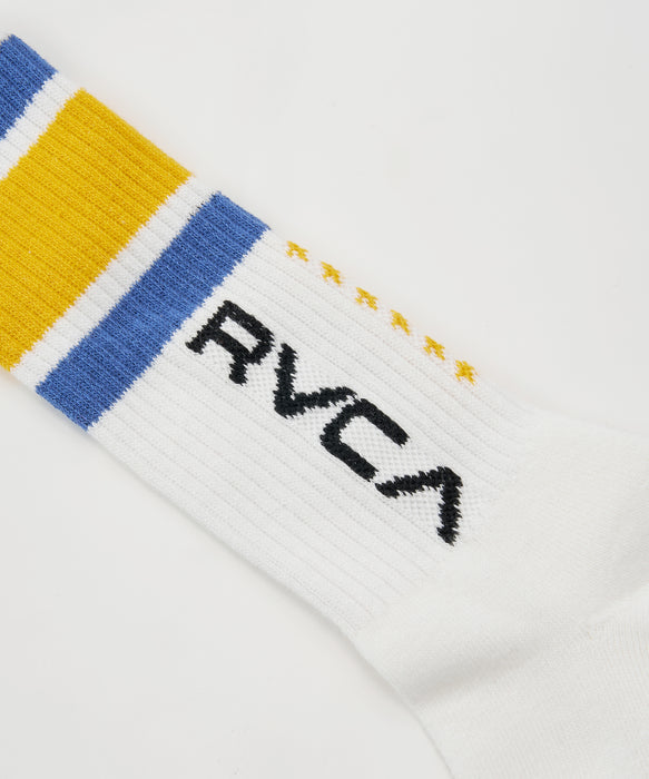 RVCA メンズ BALANCE SOX ソックス 【2026年秋冬モデル】 WHY / F
