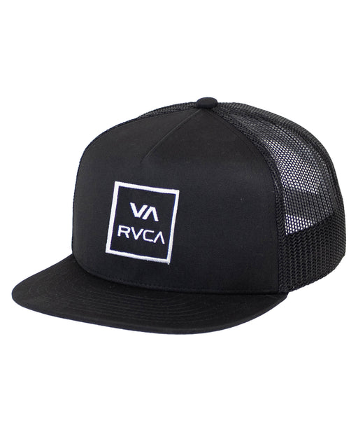 RVCA メンズ VA ALL THE WAY TRUCKER キャップ 【2026年秋冬モデル】 BLK / F