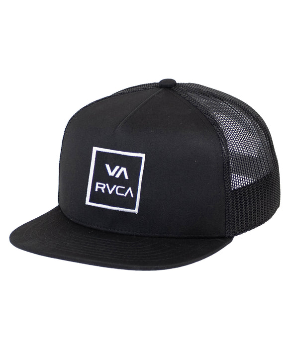 RVCA メンズ VA ALL THE WAY TRUCKER キャップ 【2026年秋冬モデル】 BLK / F