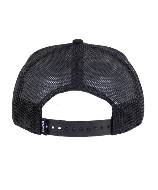 RVCA メンズ VA ALL THE WAY TRUCKER キャップ 【2026年秋冬モデル】 BLK / F