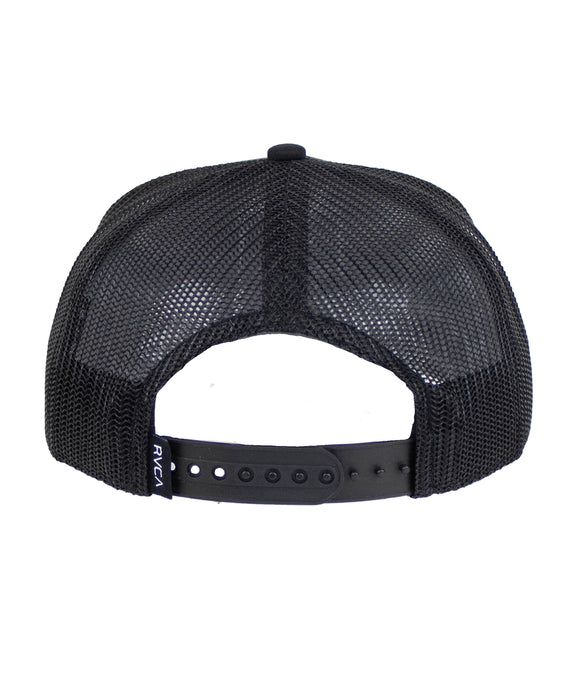 RVCA メンズ VA ALL THE WAY TRUCKER キャップ 【2026年秋冬モデル】 BLK / F